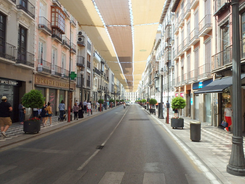 Downtown Granada.